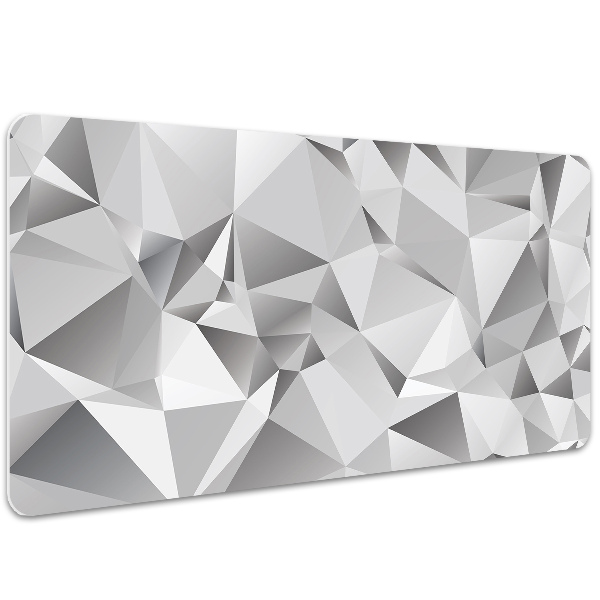 Full desk protector Abstraction gray