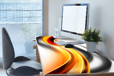 Full desk pad Abstraction orange