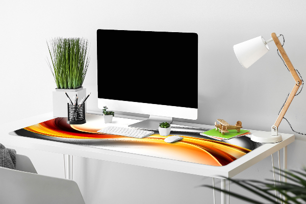 Full desk pad Abstraction orange
