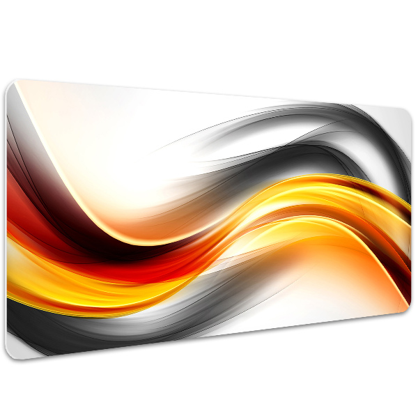 Full desk pad Abstraction orange