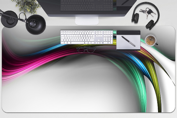 Large desk mat for children Abstraction
