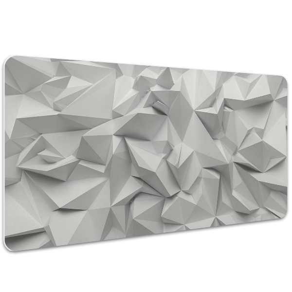 Full desk protector Abstraction White