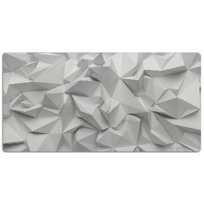 Full desk protector Abstraction White