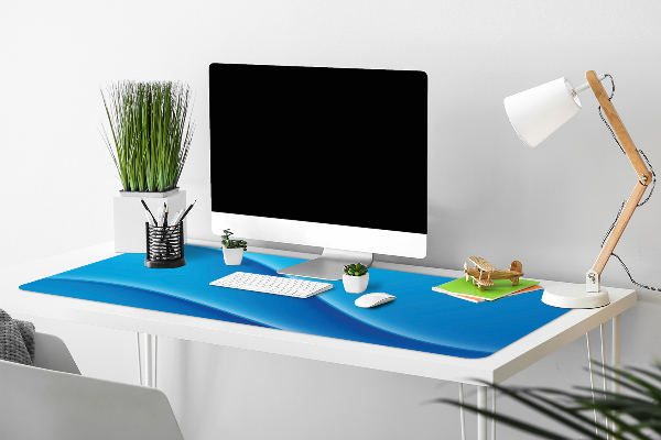 Full desk pad Abstraction blue