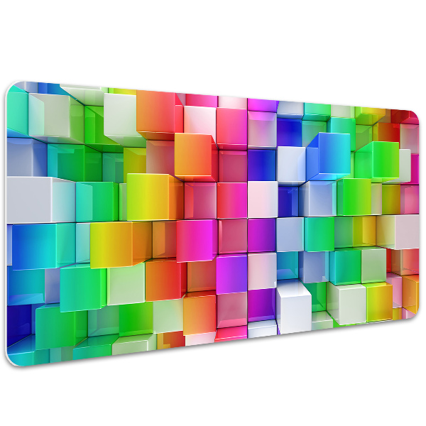 Desk mat Abstraction color