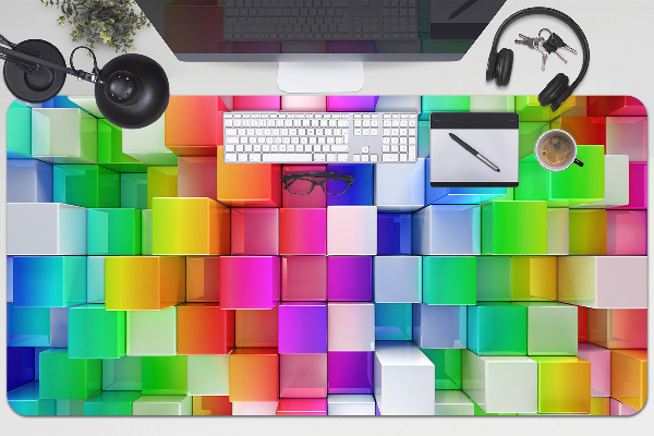 Desk mat Abstraction color