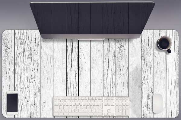 Large desk mat for children boards white