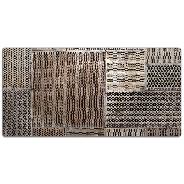 Full desk protector The metal floor