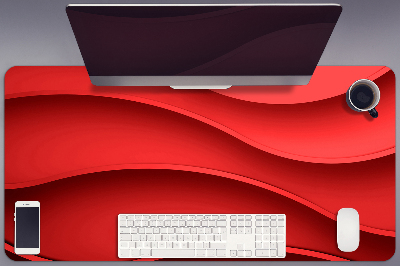 Desk mat Abstraction red