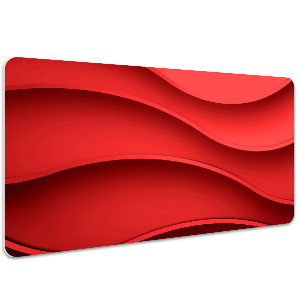 Desk mat Abstraction red