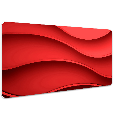 Desk mat Abstraction red