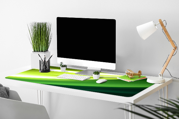 Desk mat Abstraction green