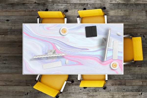 Full desk mat abstraction roses
