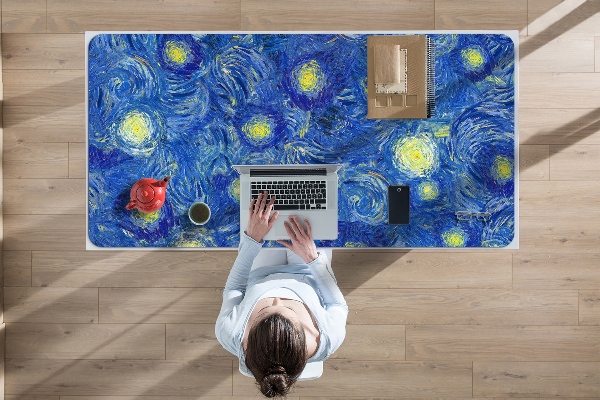 Full desk pad blooming almond