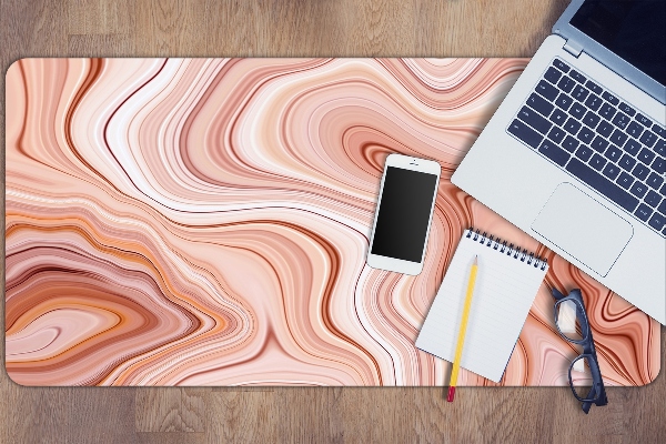 Desk pad Abstraction ecru