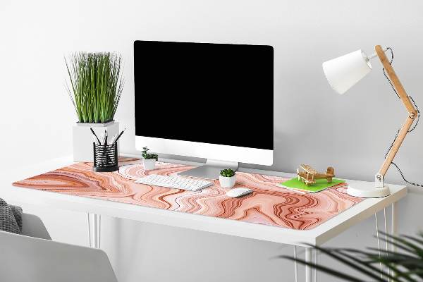Desk pad Abstraction ecru