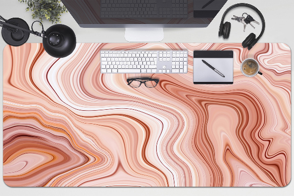 Desk pad Abstraction ecru