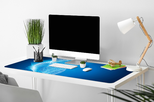 Large desk mat for children Flame