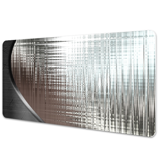 Full desk pad Abstraction silver