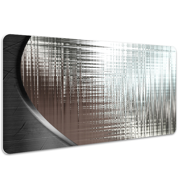 Full desk pad Abstraction silver