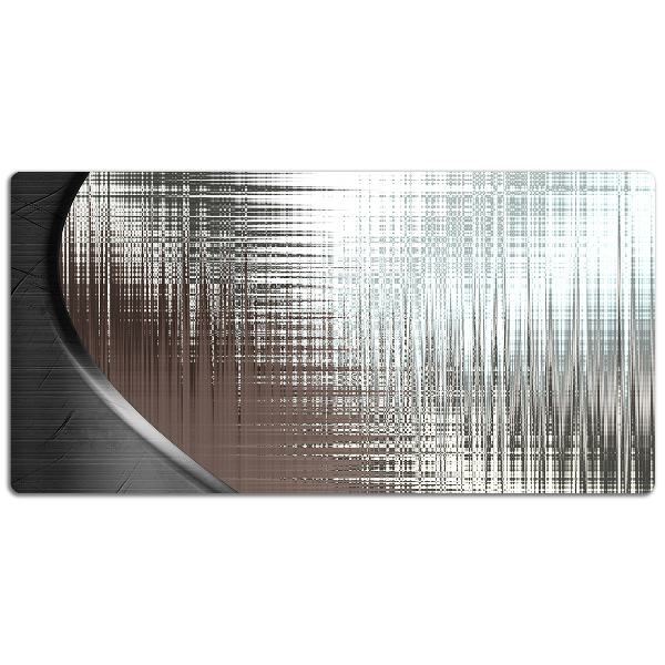 Full desk pad Abstraction silver
