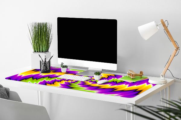 Full desk mat abstract swirl