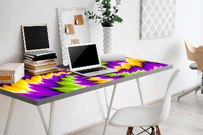 Full desk mat abstract swirl
