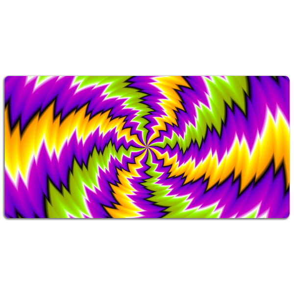Full desk mat abstract swirl