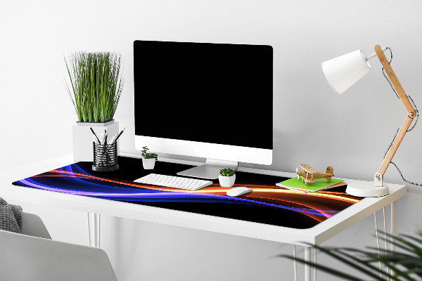 Large desk mat for children Rays