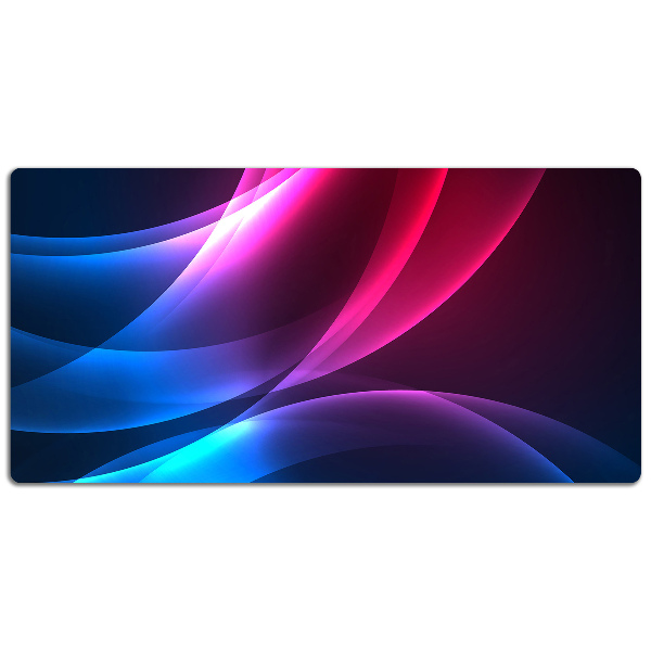 Full desk protector pink transition