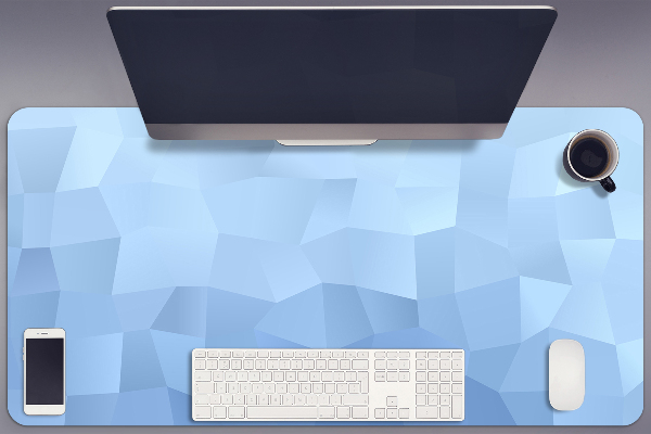 Full desk pad Abstraction blue