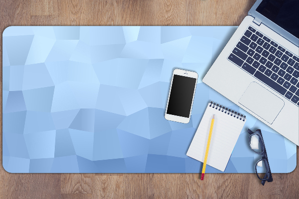 Full desk pad Abstraction blue