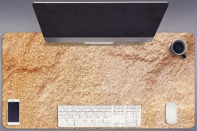 Large desk mat for children Sandstone