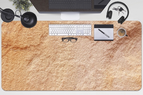 Large desk mat for children Sandstone