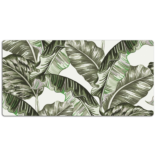 Full desk protector banana leaves