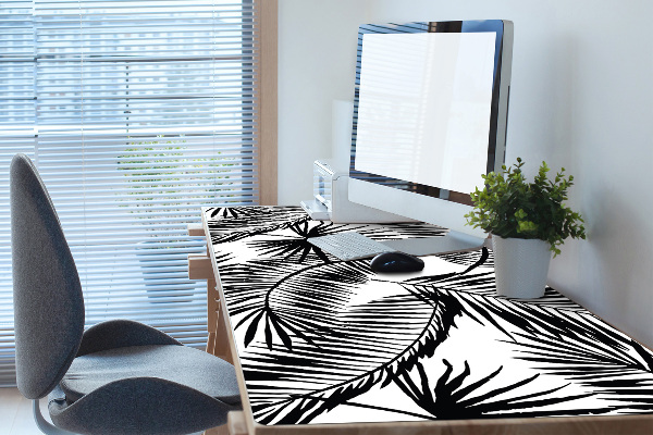 Full desk pad exotic leaves