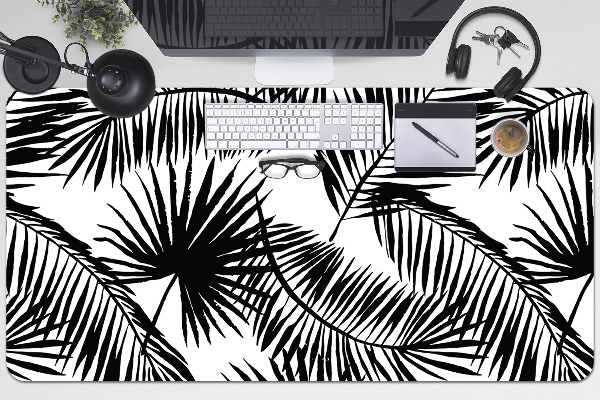 Full desk pad exotic leaves