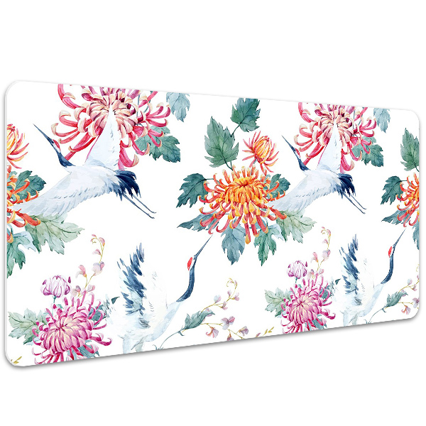 Desk pad Cranes in flight