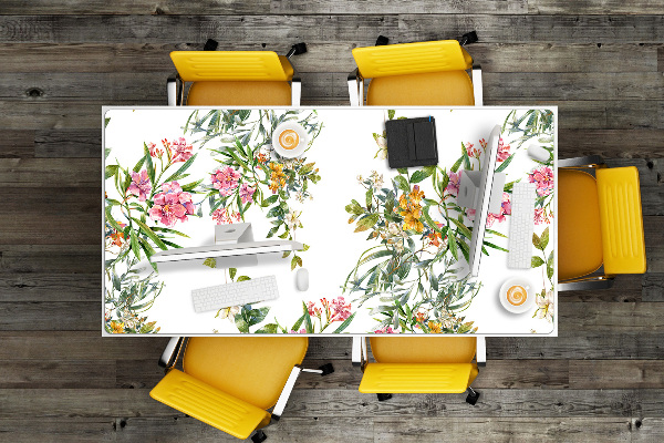 Desk pad The blooming trees