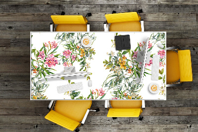 Desk pad The blooming trees