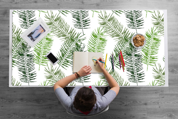 Full desk mat palm leaves