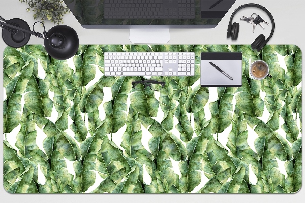 Full desk pad exotic leaves