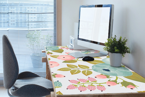 Desk pad Spring flowers