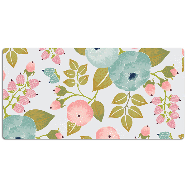 Desk pad Spring flowers