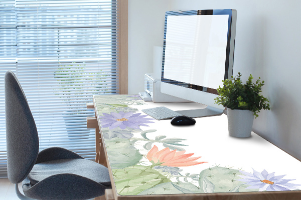 Full desk mat Cactus meadow