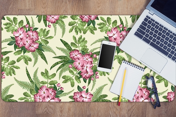 Full desk pad tropical Flowers