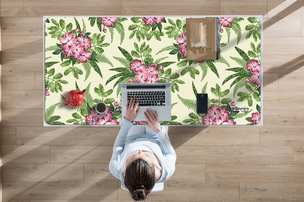 Full desk pad tropical Flowers