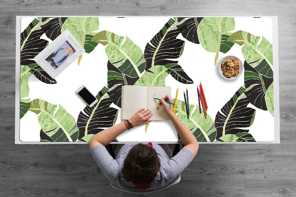 Full desk mat palm leaves