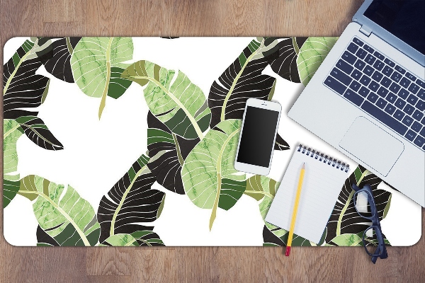 Full desk mat palm leaves