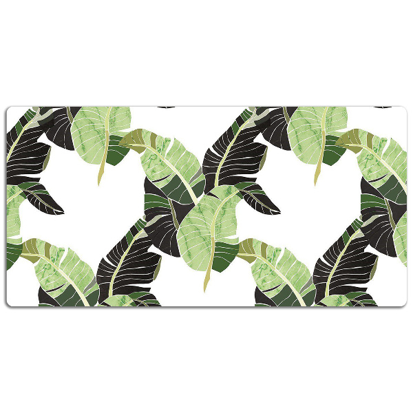 Full desk mat palm leaves